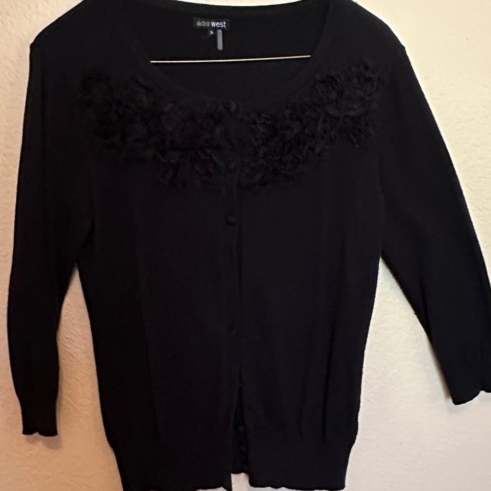 Black Women's Cardigan